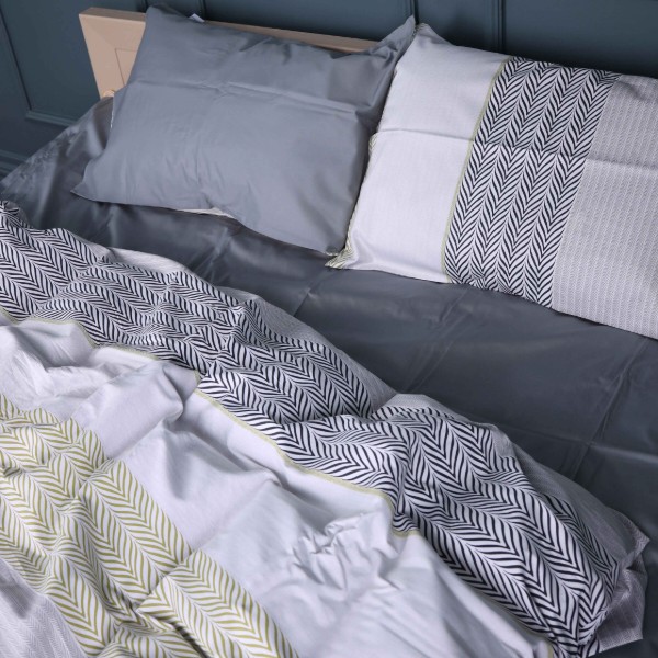 Фото - Комплект постельного белья детский MirSon Сатин 22-1415 Geometric comfort 110х140 (2200011123851)
